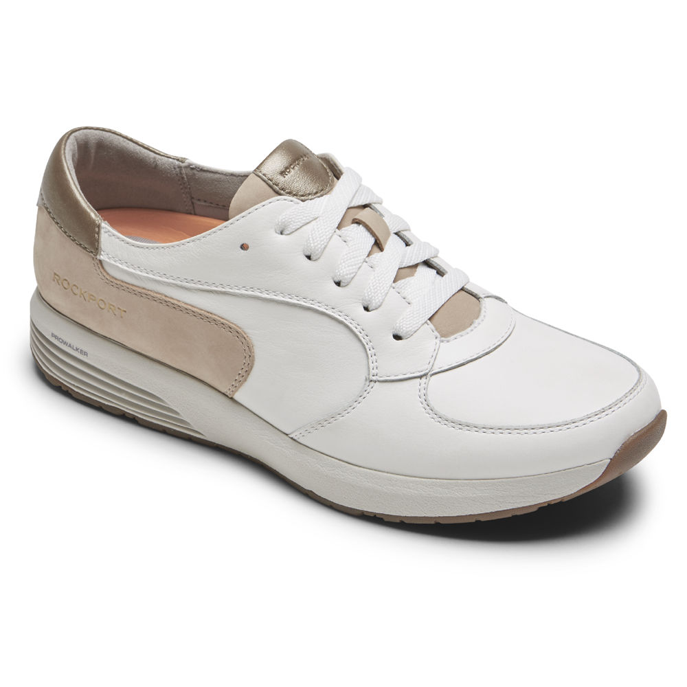 Zapatillas Rockport Mujer Mexico - Trustride Prowalker Blancos - CFAKM3728